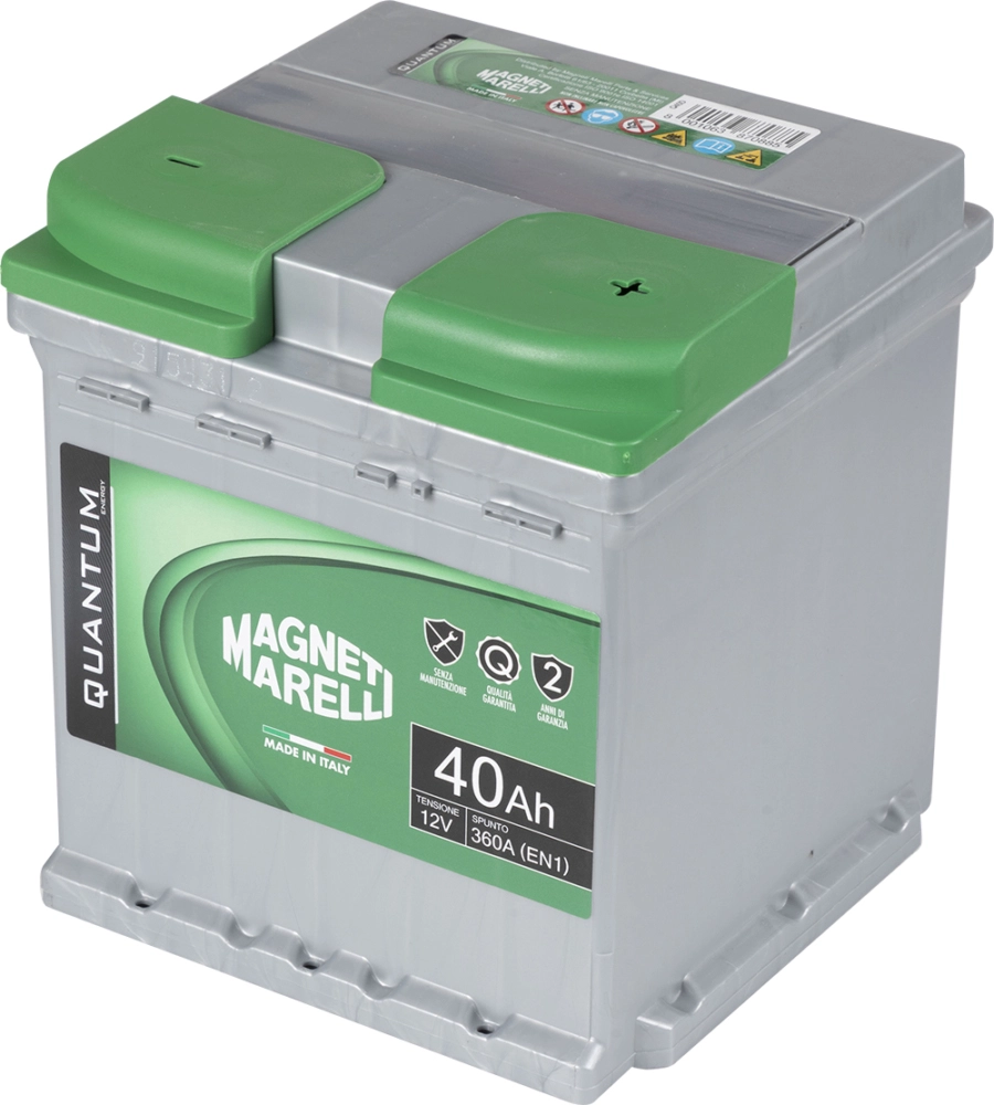 Magneti marelli batteria per auto 40ah 12v 330a en1 per cassetta l0